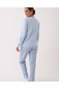 N20232 PROMISE PIJAMA MUJER WOOF