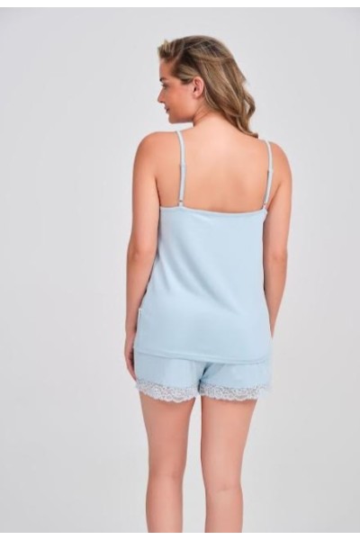 DA26S430 DON ALGODON PIJAMA MUJER VISCOSA ENCAJE