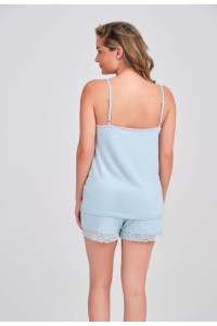 DA26S430 DON ALGODON PIJAMA MUJER VISCOSA ENCAJE