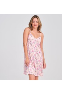 DA26S439 DON ALGODON CAMISON MUJER FLORAL