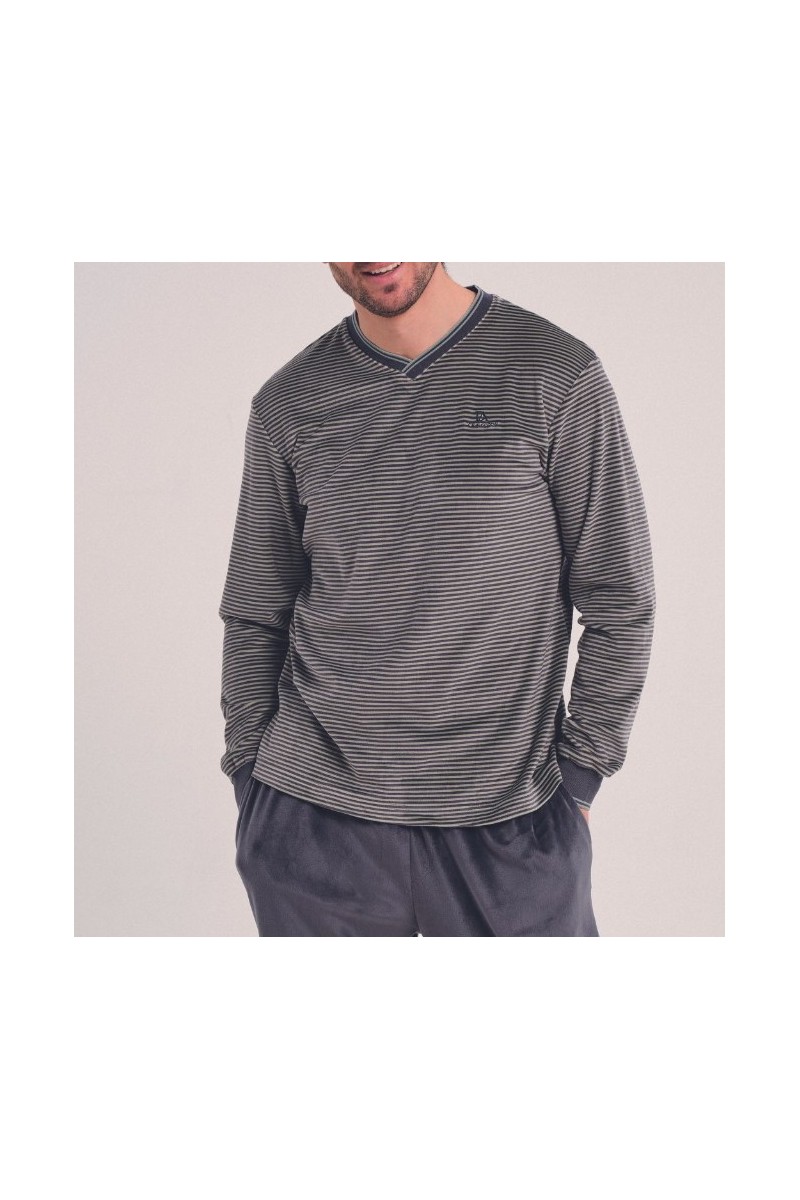 DA25W308 DON ALGODON PIJAMA HOMBRE RAYAS DA25W308 DON ALGODON PIJAMA HOMBRE RAYAS