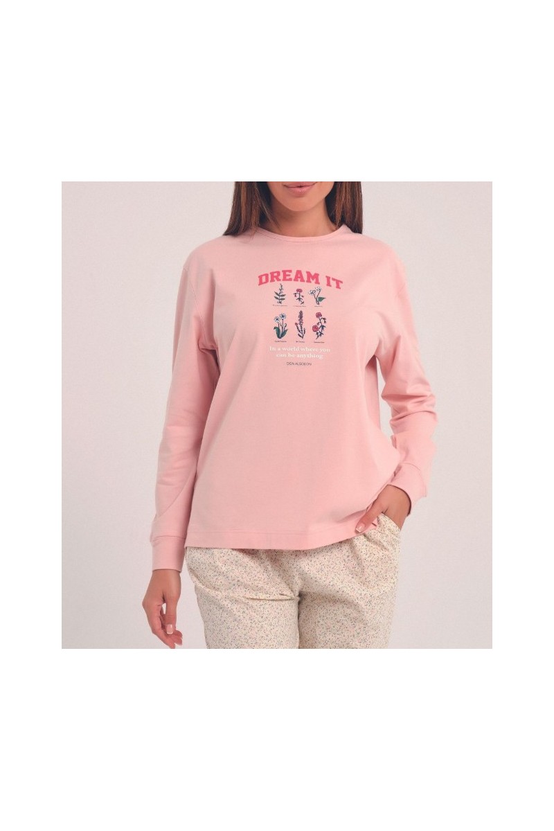 DA25W409 DON ALGODON PIJAMA MUJER DREAM IT DA25W409 DON ALGODON PIJAMA MUJER DREAM IT