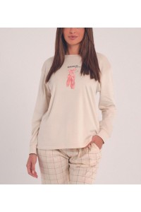 DA25W414 DON ALGODON PIJAMA MUJER DANCE