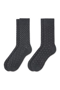 0214000 SOXLAND PACK-2 CALCETIN HOMBRE ESPIGA PUNTITOS