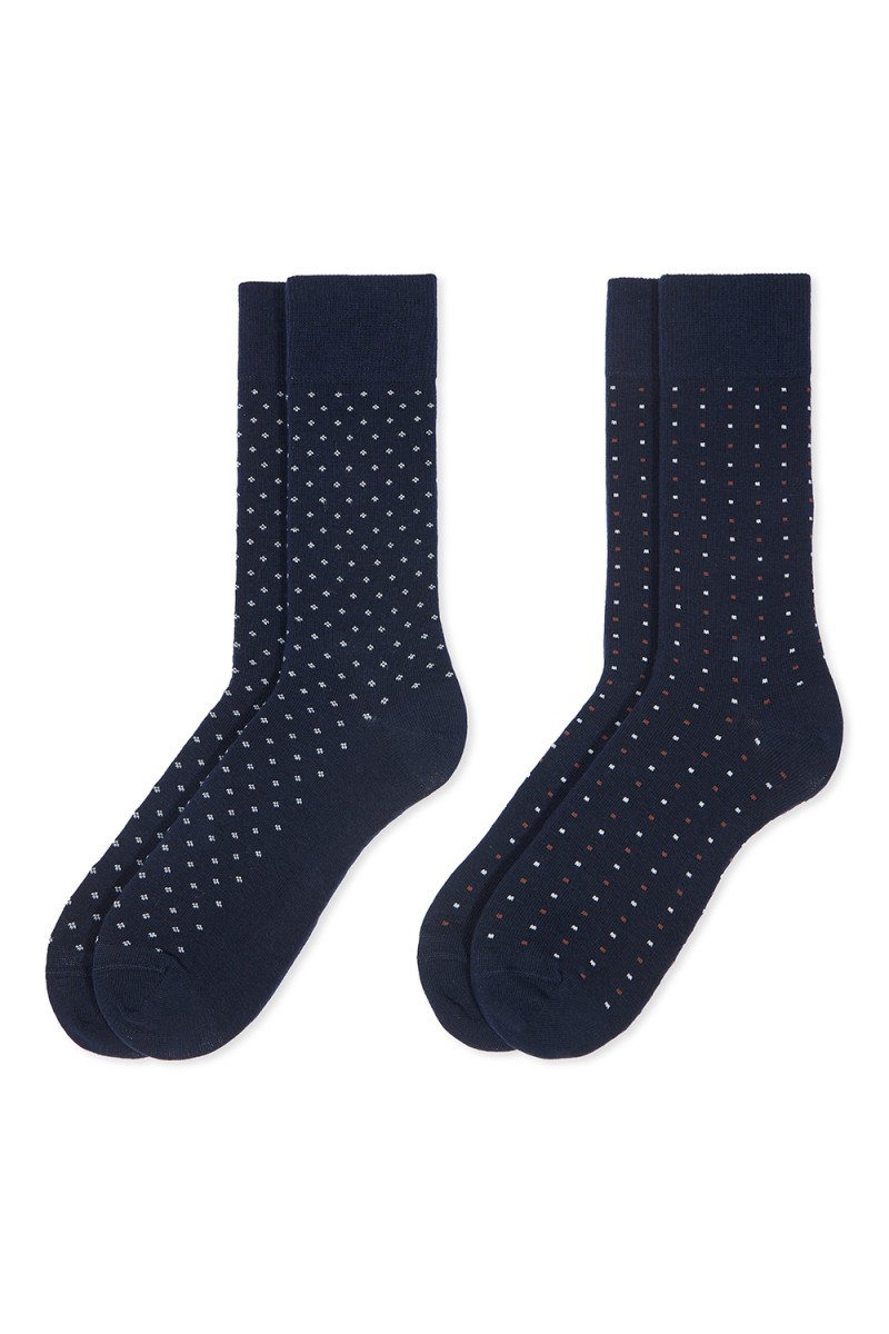 0214000 SOXLAND PACK-2 CALCETIN HOMBRE ESPIGA PUNTITOS 0214000 SOXLAND PACK-2 CALCETIN HOMBRE ESPIGA PUNTITOS