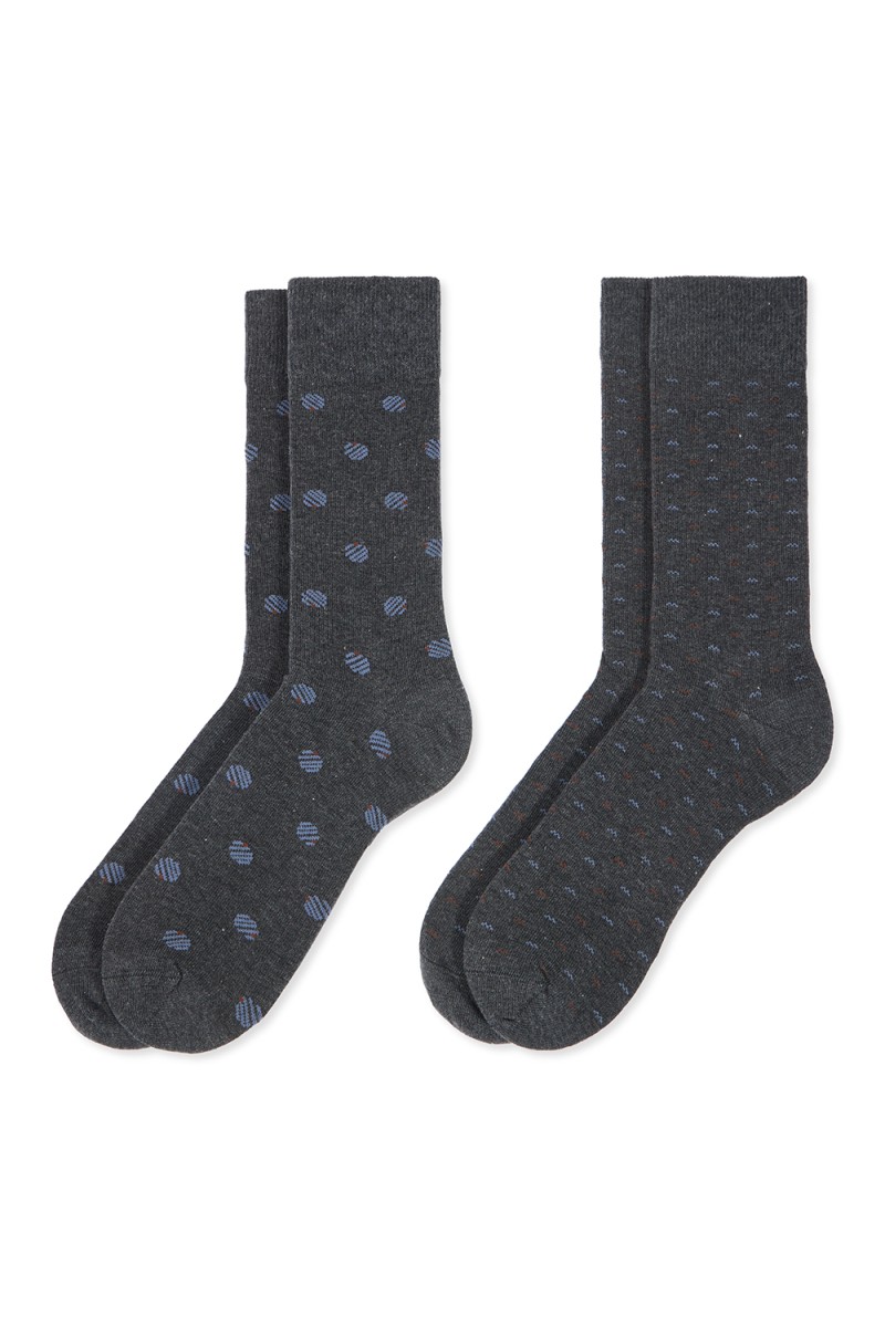 0214002 SOXLAND PACK-2 CALCETIN HOMBRE CIRCULOS ESPIGA 0214002 SOXLAND PACK-2 CALCETIN HOMBRE CIRCULOS ESPIGA