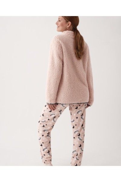 N20532 PROMISE PIJAMA MUJER ESTRELLAS LUNA