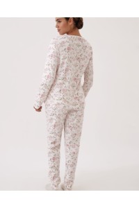 N20082 PROMISE PIJAMA MUJER FLORAL ENCAJE