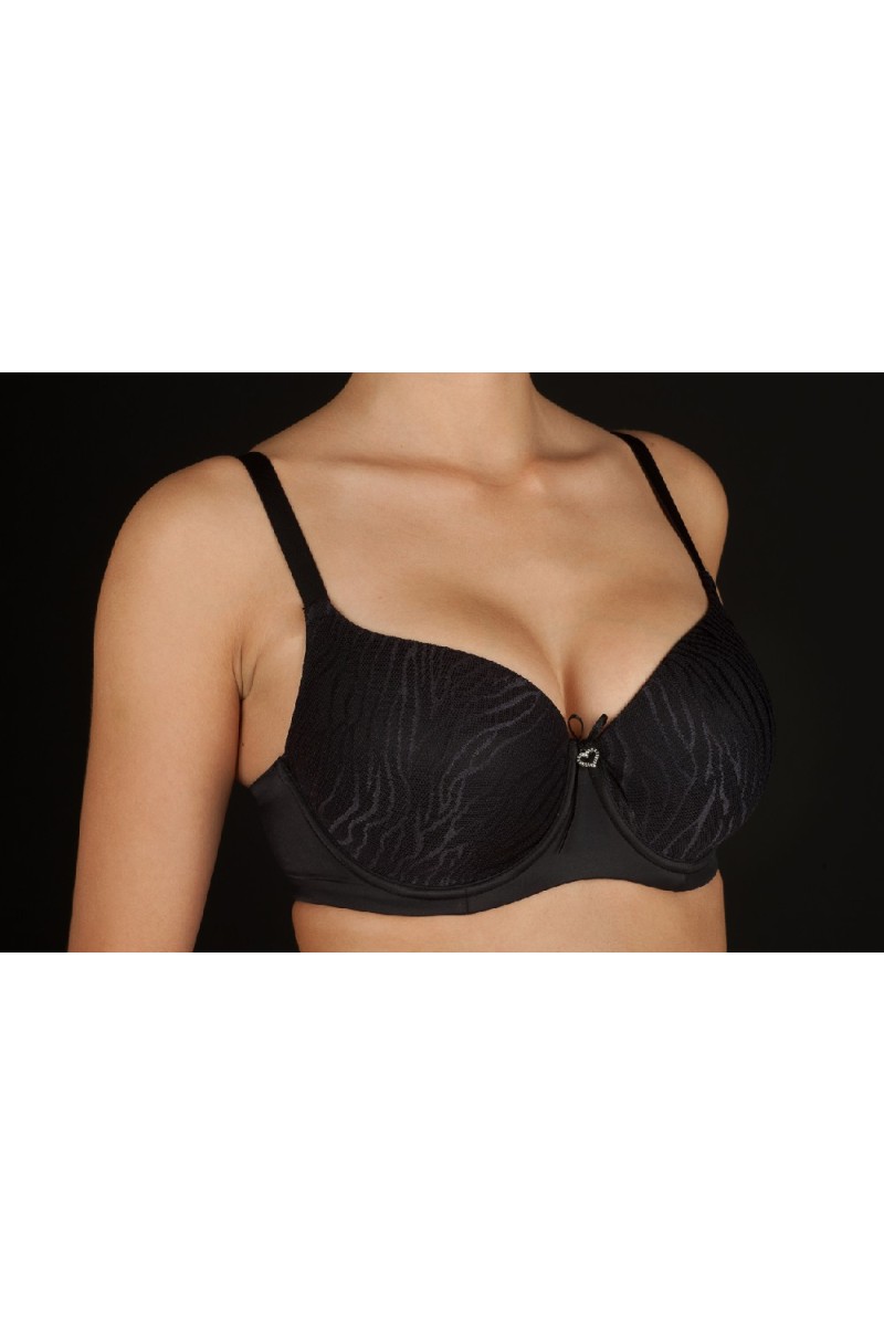 NORMA-D SELENE SUJETADOR AROS RELLENO JACQUARD
