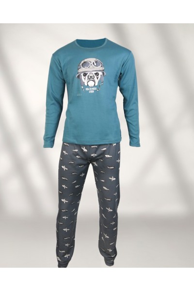 6566 LIN PIJAMA HOMBRE VIDA EN MODO AVION