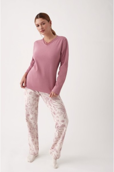 N20043 PROMISE PIJAMA MUJER 3 PIEZAS