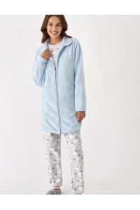 N20003 PROMISE PIJAMA MUJER 3 PIEZAS OVEJITAS