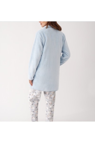 N20003 PROMISE PIJAMA MUJER 3 PIEZAS OVEJITAS