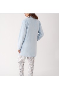 N20003 PROMISE PIJAMA MUJER 3 PIEZAS OVEJITAS