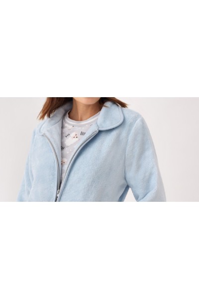N20003 PROMISE PIJAMA MUJER 3 PIEZAS OVEJITAS