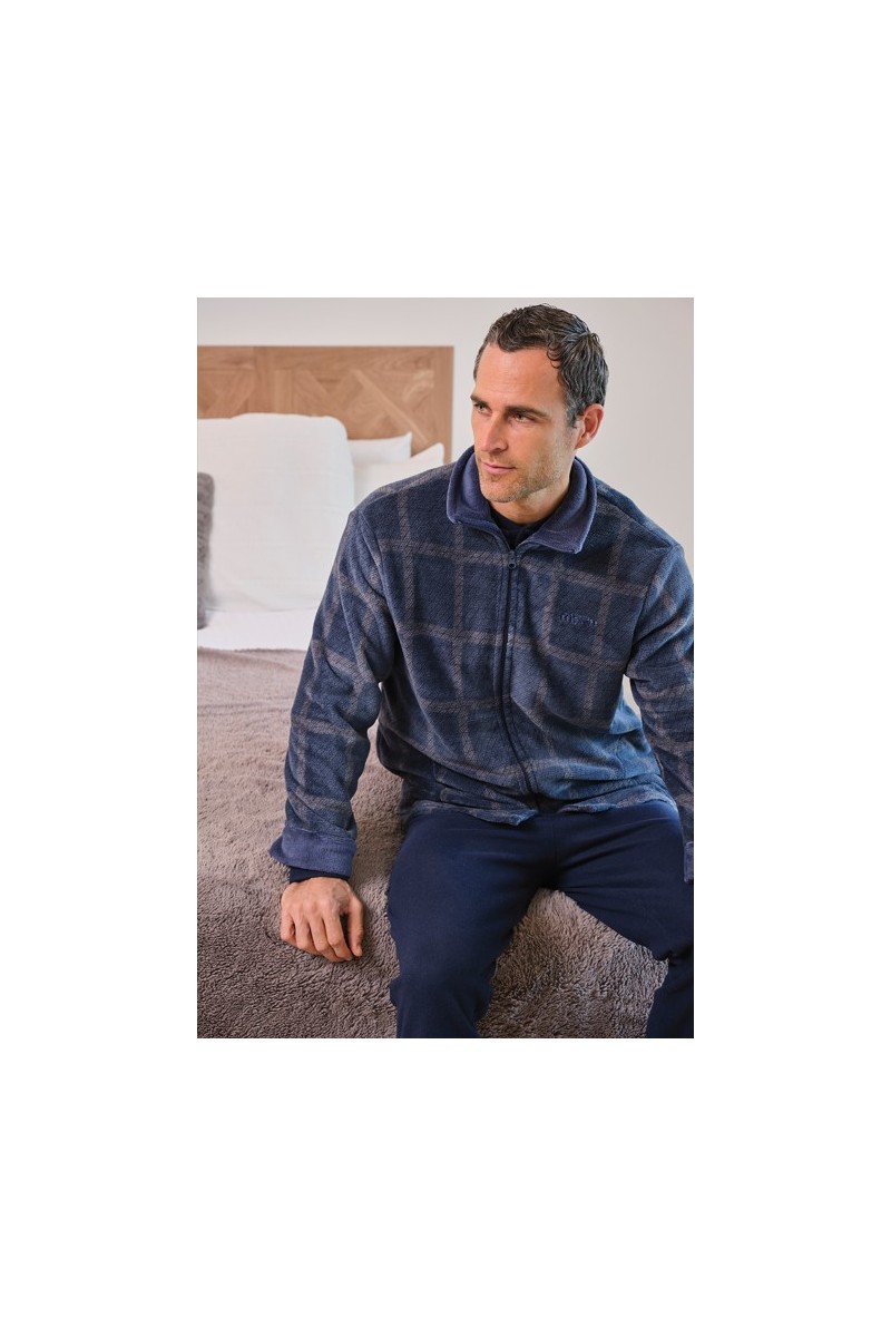 259605CR MUSLHER CHAQUETA HOMBRE CUADROS