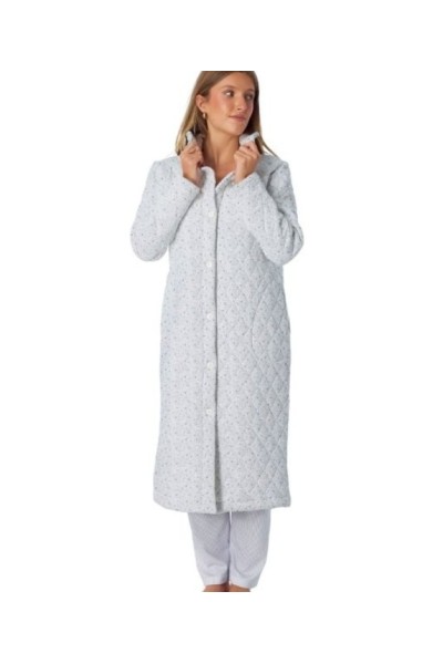 70121 LENISS BATA MUJER ACOLCHADA FLORECITAS