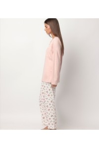 63599 ADMAS PIJAMA MUJER FLORAL ENCAJE