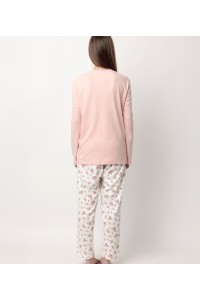 63599 ADMAS PIJAMA MUJER FLORAL ENCAJE