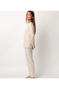 63610 ADMAS PIJAMA MUJER RAYAS ESTRELLAS