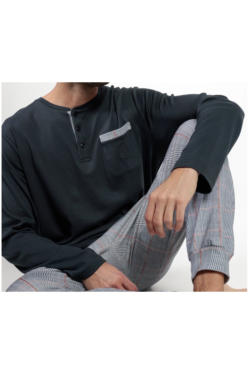63755 ADMAS PIJAMA HOMBRE CUADRO GALES 63755 ADMAS PIJAMA HOMBRE CUADRO GALES