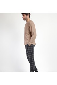 63762 ADMAS PIJAMA HOMBRE PANTALON CUADROS