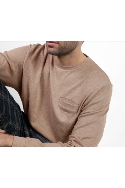 63762 ADMAS PIJAMA HOMBRE PANTALON CUADROS