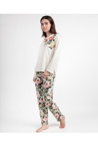 63586 ADMAS PIJAMA MUJER FLORAL
