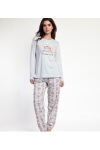 63592 ADMAS PIJAMA MUJER WINTER OWL