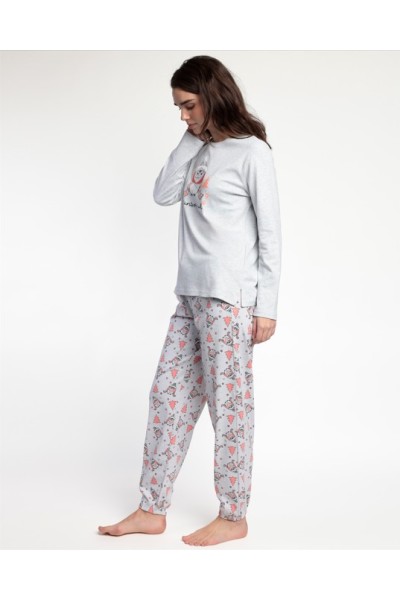 63592 ADMAS PIJAMA MUJER WINTER OWL