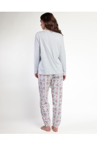 63592 ADMAS PIJAMA MUJER WINTER OWL