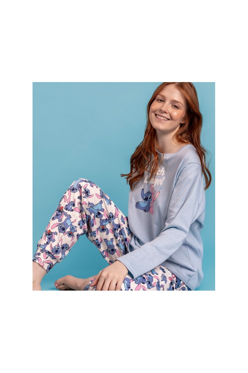 63322 LILO STITCH PIJAMA MUJER STITCH ANGEL 63322 LILO STITCH PIJAMA MUJER STITCH ANGEL