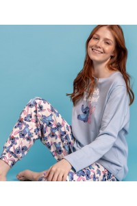 63322 LILO  STITCH  PIJAMA MUJER STITCH  ANGEL