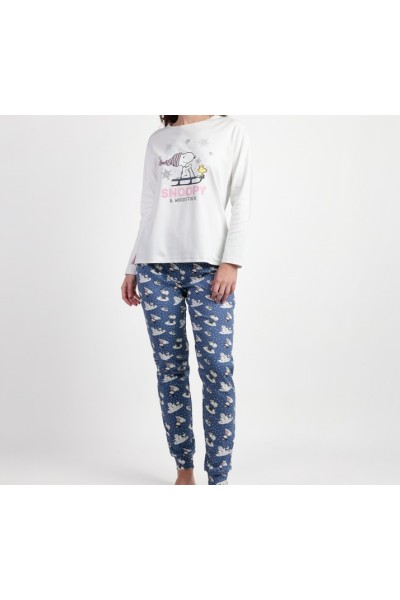 63425 SNOOPY PIJAMA MUJER SNOOPY WOODSTOCK
