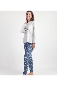 63425 SNOOPY PIJAMA MUJER SNOOPY WOODSTOCK