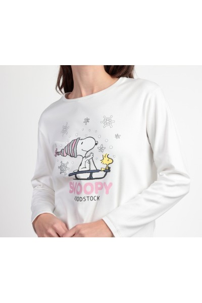63425 SNOOPY PIJAMA MUJER SNOOPY WOODSTOCK