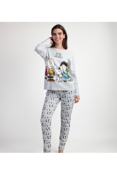 63428 SNOOPY PIJAMA MUJER SNOOPY YOU ARE THE BEST