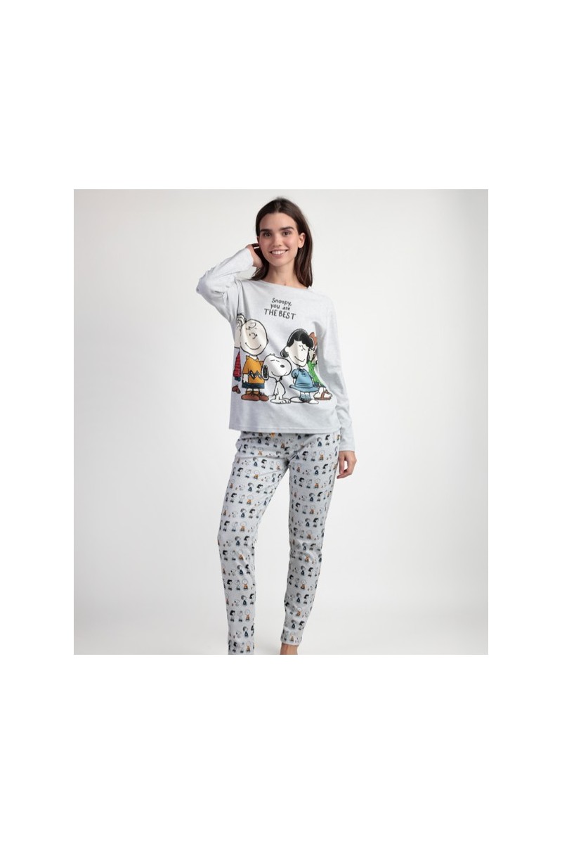 63428 SNOOPY PIJAMA MUJER SNOOPY YOU ARE THE BEST