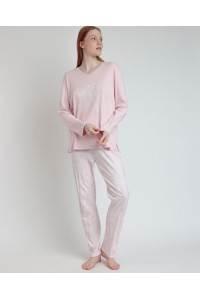 63602 ADMAS PIJAMA MUJER LA VIE EST BELLE