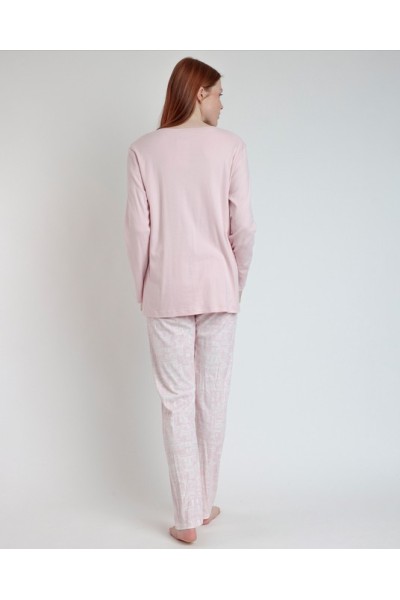63602 ADMAS PIJAMA MUJER LA VIE EST BELLE