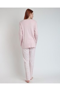 63602 ADMAS PIJAMA MUJER LA VIE EST BELLE