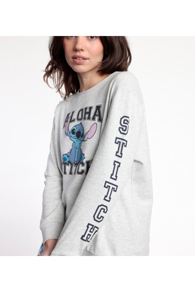 63664 LILO  STITCH  PIJAMA MUJER ALOHA STITCH