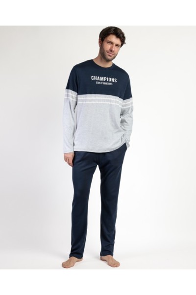 63758 ADMAS PIJAMA HOMBRE CHAMPIONS