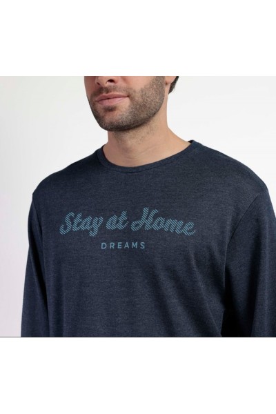 63768 ADMAS PIJAMA HOMBRE STAY AT HOME