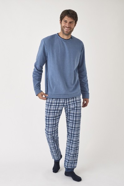 H34643 FEEL FREE PIJAMA HOMBRE 3 PIEZAS COMBI