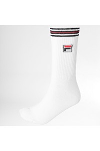F1701 2 FILA PACK-2 CALCETIN TENIS HOMBRE LOGO RAYAS