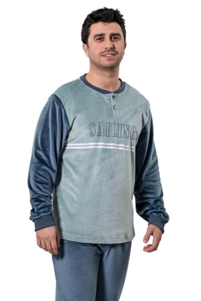 KN-617 IV25 KNT PIJAMA HOMBRE SPANDEX SAILING