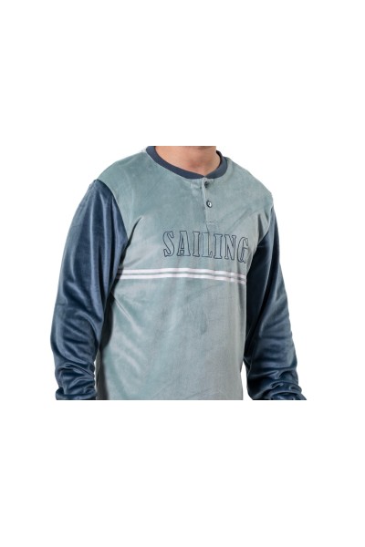 KN-617 IV25 KNT PIJAMA HOMBRE SPANDEX SAILING
