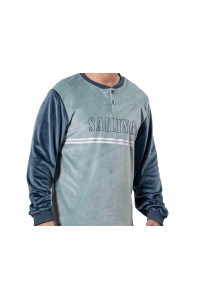 KN-617 IV25 KNT 3XL-4XL PIJAMA HOMBRE SPANDEX SAILING