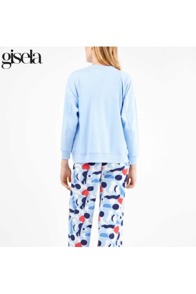 2 20326S GISELA PIJAMA MUJER CORAZON